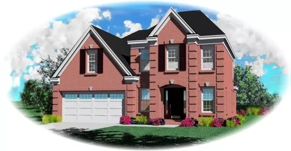 image of traditional house plan 8110